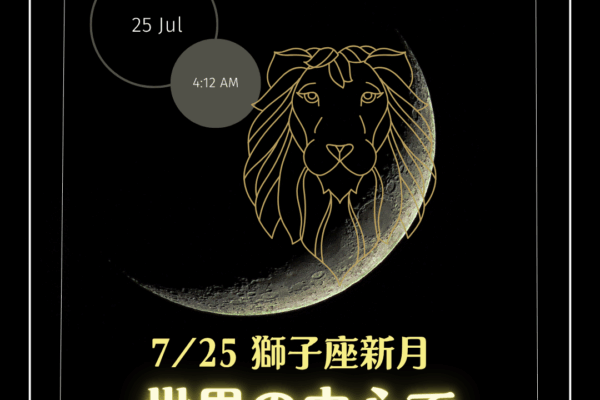 ✦7/25獅子座の新月✦世界の中心で私の『好き』を叫ぶ